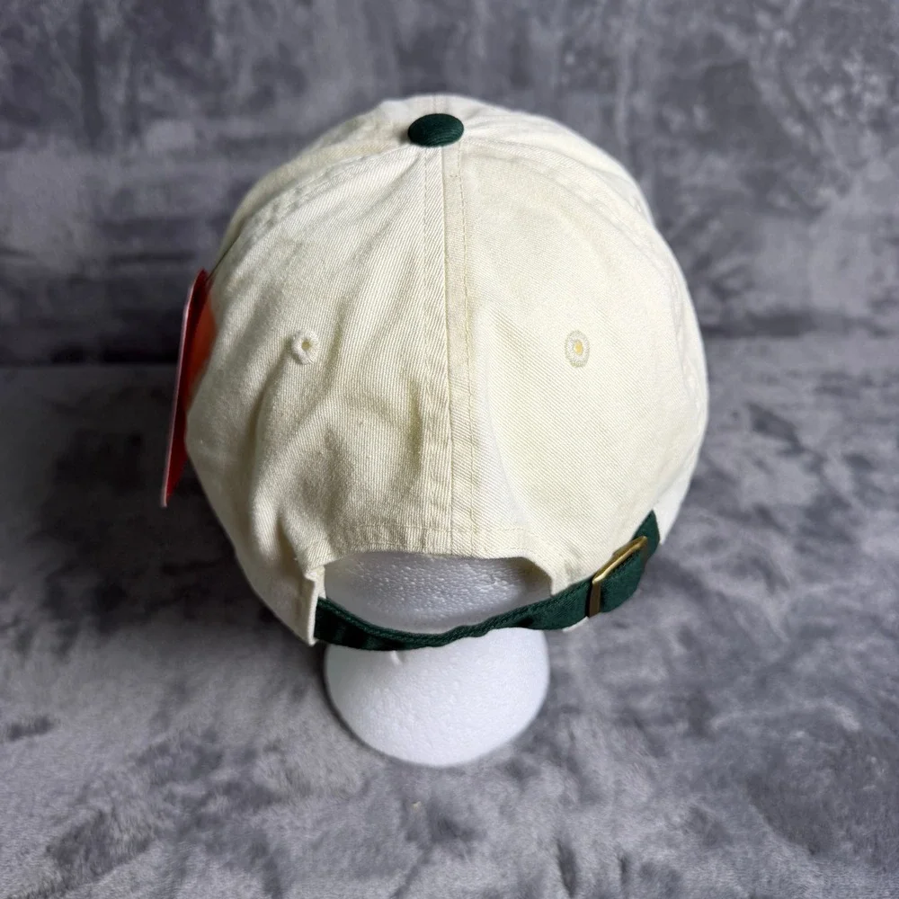 American Needle Pickle Club Baseball Hat Ivory Green Adjustable NWT Cap